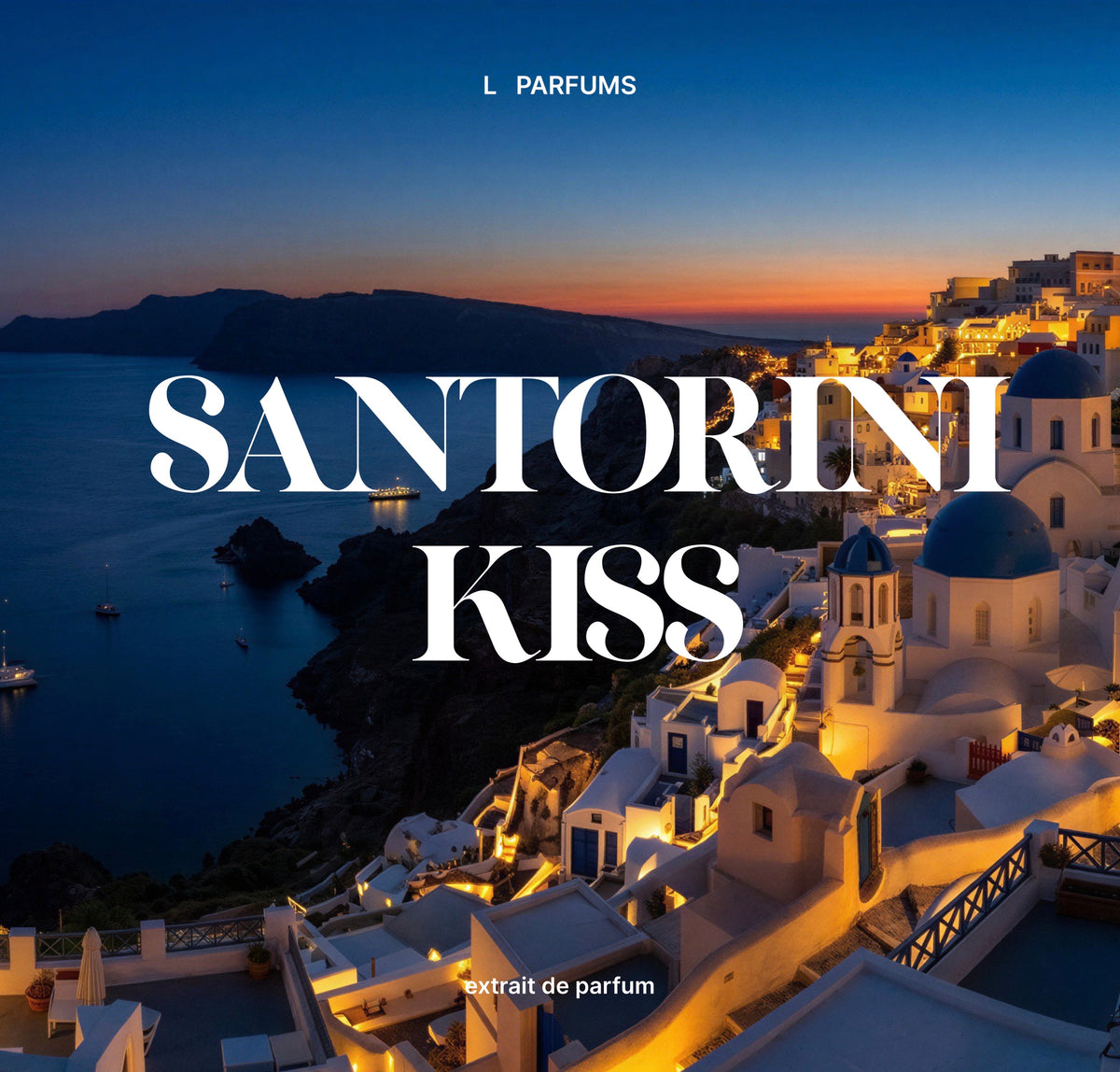 Santorini kiss